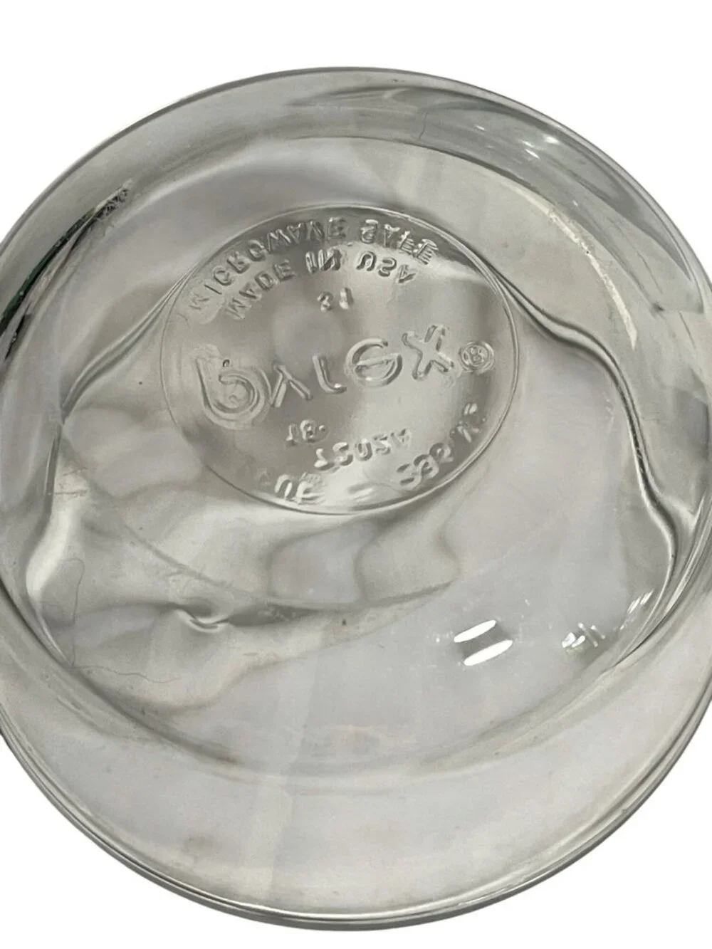 Pyrex Set Of 3 Clear Glass Bowls Round Durable Microwave Safe Baking Prep Dish